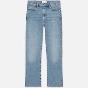 Frame le high straight jeans